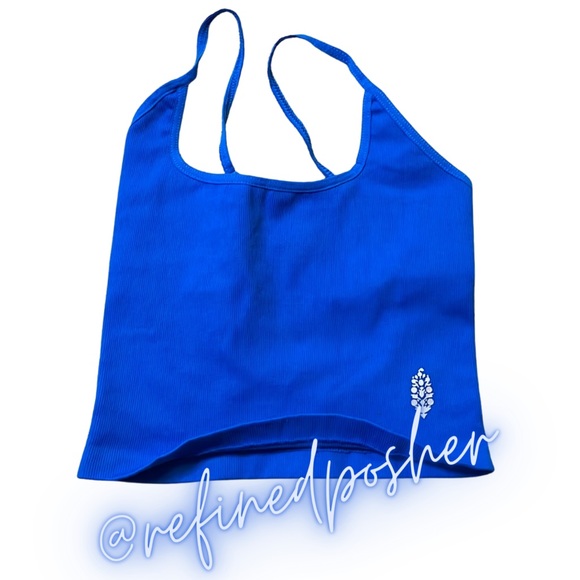 Free People Movement Tighten Up Low Back Tank size XS/S & M/L NEW Blueprint logo - Picture 2 of 7